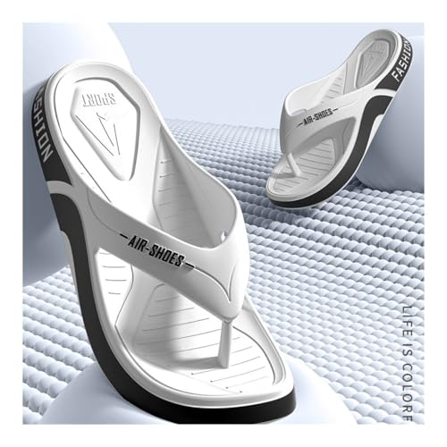 Sandals, Men's Thick Sole Flip Flops - Outdoor Sporty Sandals for Casual Wear Shower Shoes3