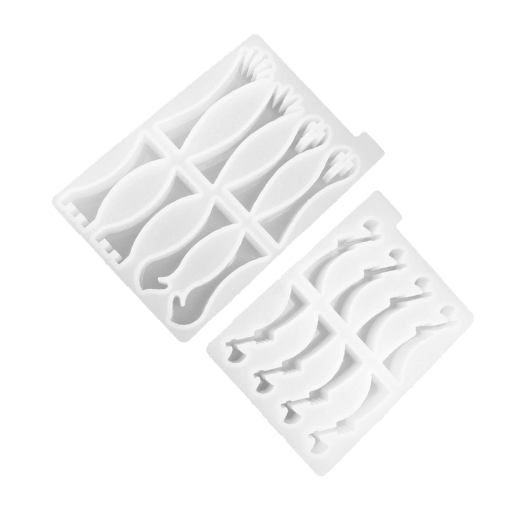 Moule silicone pièces d'échecs SHINEOFI anti-adhérent pour résine