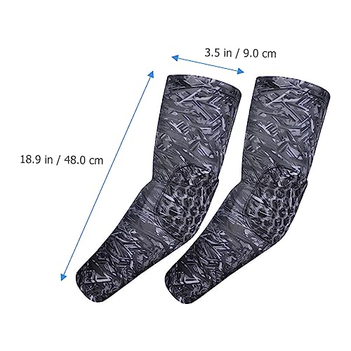 YARNOW 2 Peças Cotoveleiras De Basquete Para Braço De Apoiadores Atléticos Para Homens Almofadas De
