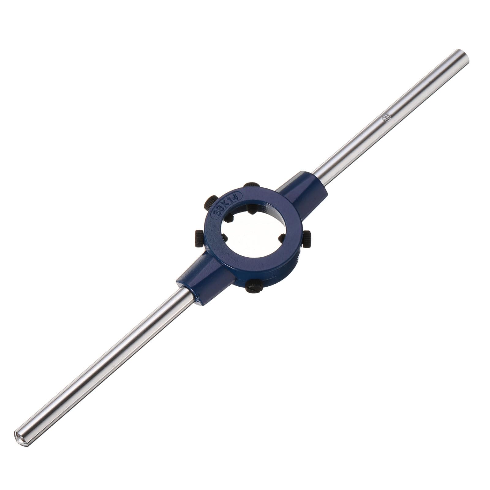 uxcell Round Die Stock Handle Wrench 20mm(0.79") Adjustable Threading Die Wrench Handle Holder for Bolt Thread Repair Bar Tools (Fit M3-M4 Metric Dies / 20mm Outer Dia. Dies) — Amazon image 10