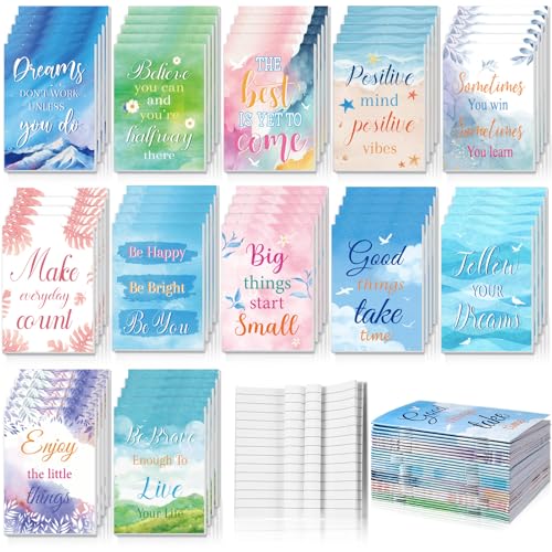 Geelin 60 Pcs Inspirational Notepads Bulk Back to School Gifts