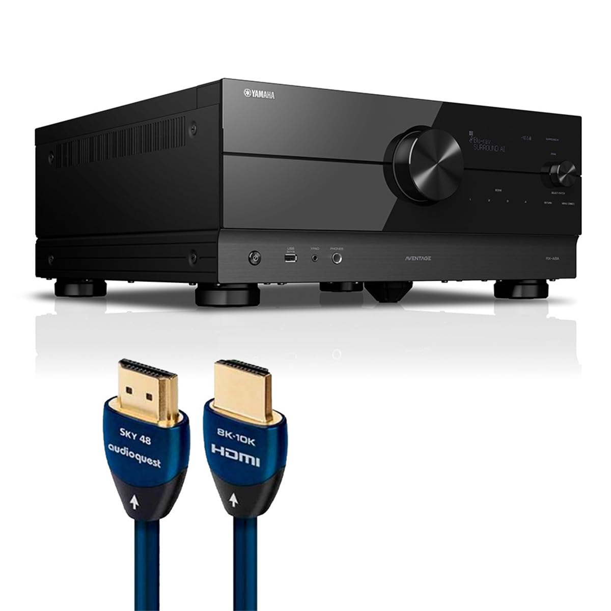 Yamaha RX-A8A AV Receiver - 8K, Dolby Atmos -7
