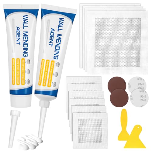 200g Spachtelmasse Weiß Innen, Ungiftig Bohrloch Füllung, Reparaturspachtel Set mit Spachtel Wandreparatur Patch, Fertigspachtel Weiß Innen, Löcher Wand Füllen, Spachtelmasse Wand für Peeling, Rissen 200g Spachtelmasse Weiß Innen, Ungiftig Bohrloch Füllung, Reparaturspachtel Set mit Spachtel Wandreparatur Patch, Fertigspachtel Weiß Innen, Löcher Wand Füllen, Spachtelmasse Wand für Peeling, Rissen
