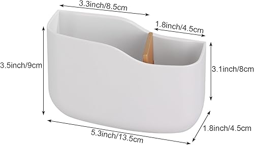 Miniatura 2 de Paquete de 4 soportes de pared para control remoto, soporte universal para controlador, soporte para bolígrafo para pared, autoadhesivo, organizador