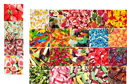 VIMIX Pick & Mix Sweets - Surtido grande de dulces retro, mezcla dulces | 250 g, 500 g, 1 kg, paquetes de 2 kg | Elige cualquier tipo y peso favoritos Cover