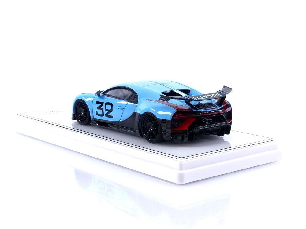 TSM MODEL Bugatti Chiron ミニカー 1/43 1/43 TSM Model Bugatti Chiron Pur Sport White Diecast Car