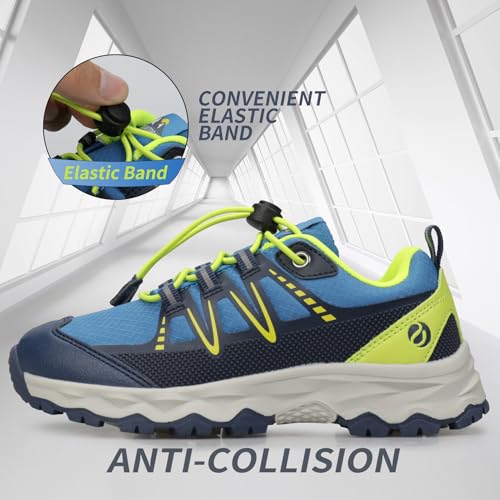 Kids Boys Girls Running Shoes Waterproof Non-Slip Breathable Low-Top Outdoor Hiking Walking Sneakers (Little/Big Kids)3