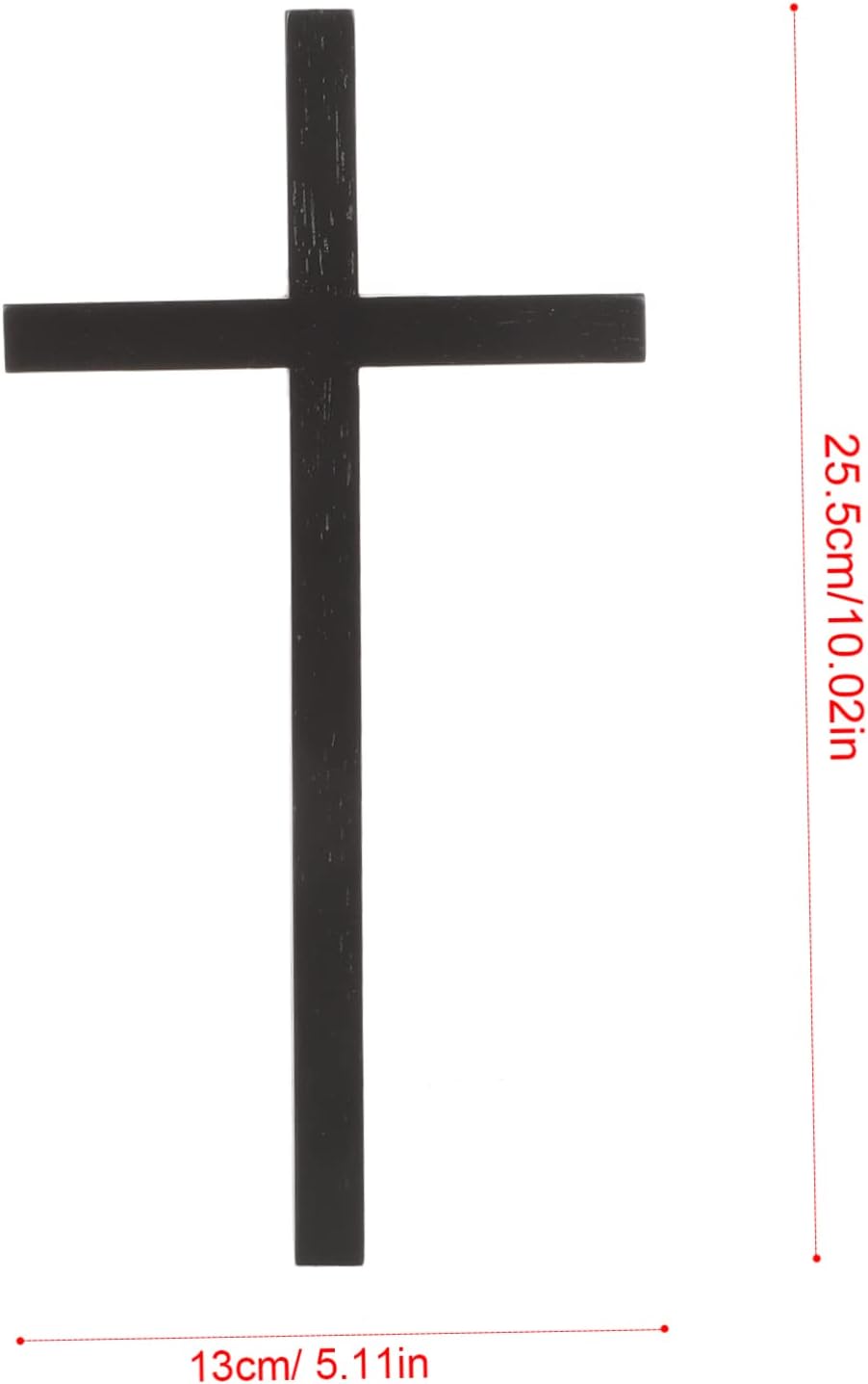 Garneck 5pcs Wall Cross Rustic Religious Decor for Home Compact Hanging Cross Ornament for Bedroom Living Room Office and Kitchen Meaningful Christian