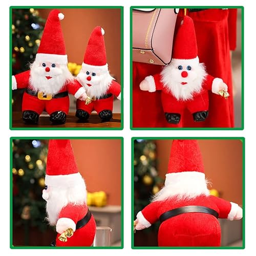 Image of Tickles Cute Santa Claus Soft Stuffed Plush Toy for Kids Boys & Girl Christmas Day Gift (Color: Red Size: 30 cm)