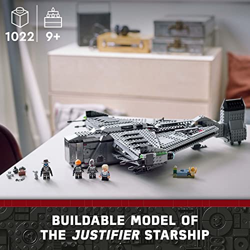 Lego Star Wars The Justifier 75323, Buildable Toy Starship With Cad Bane Minifigure And Todo 360 Droid Figure, The Bad Batch Set, Gifts For Kids, Boys & Girls #TOP24
