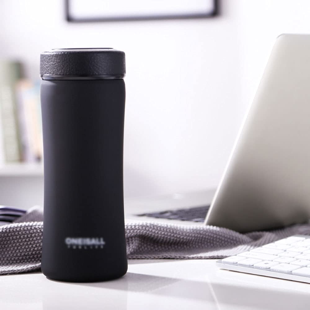 Calentador de frascos, Botella Termo de 500 ml Frascos de vacío de Acero Inoxidable Botella de Agua con Aislamiento térmico de Viaje Vaso Thermocup Café Té Taza de café (Color : B) (Color : C)