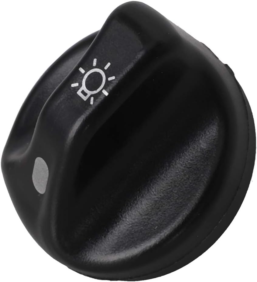SHINEHOME Head Light Headlight Switch Knob Head Lamp Switch Knob Replace for F150 F250 F350 F450 3L3Z-11661-AA 3L3Z11661AA, 1997-2004 F-150