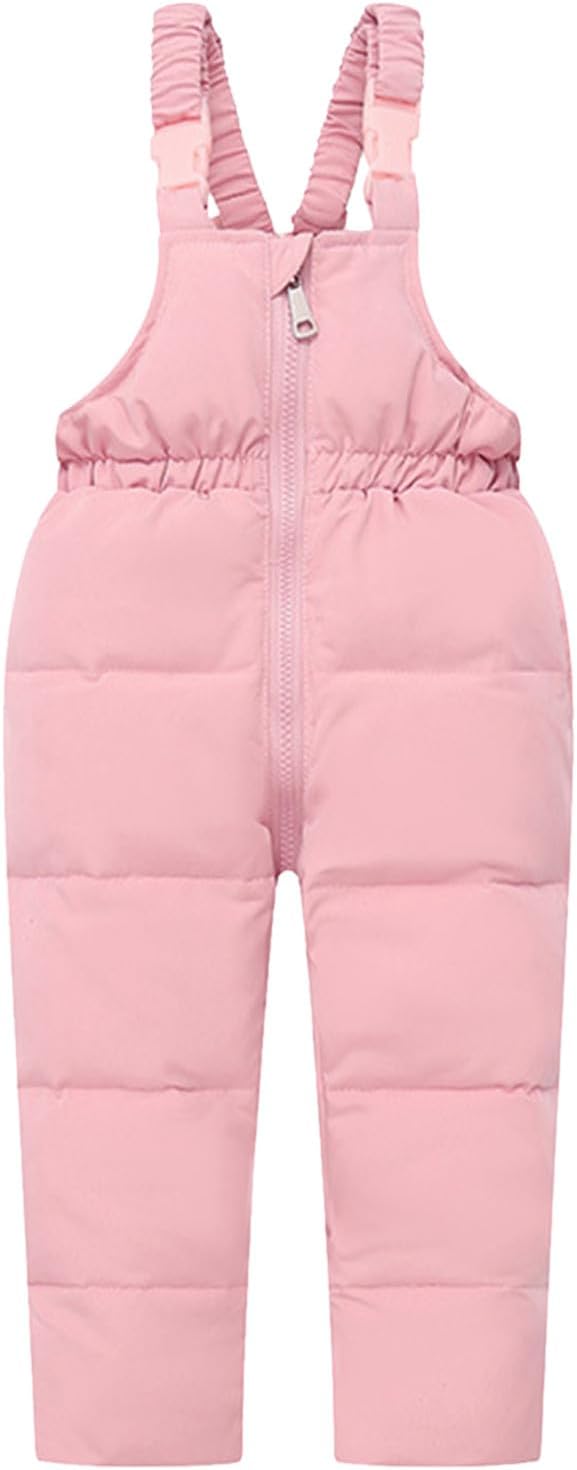Kids Snowsuit 2 Piece Ski Set - Waterproof Winter Jacket and Skibib Overalls Boys Girls Windproof Warm Snow Sets 1-6Y