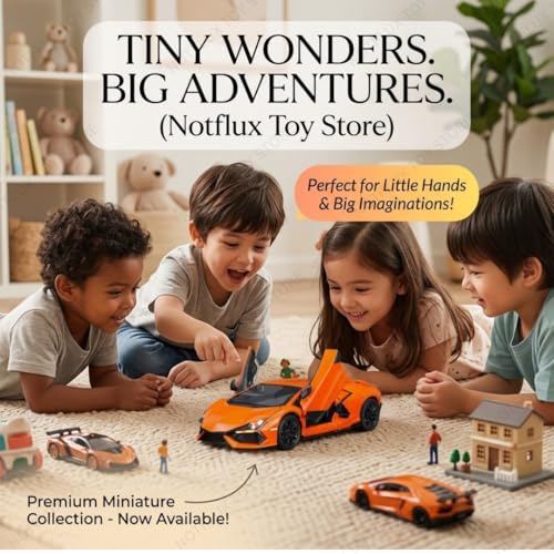 Image of 1:24 Lamborghini Revuelto Diecast Model Car | Luxury Sports Car Toy with Light & Sound | Alloy Metal Pull Back | Best Birthday Gift for Kids Boys & Collectors [Multicolor] [Pack of 1]
