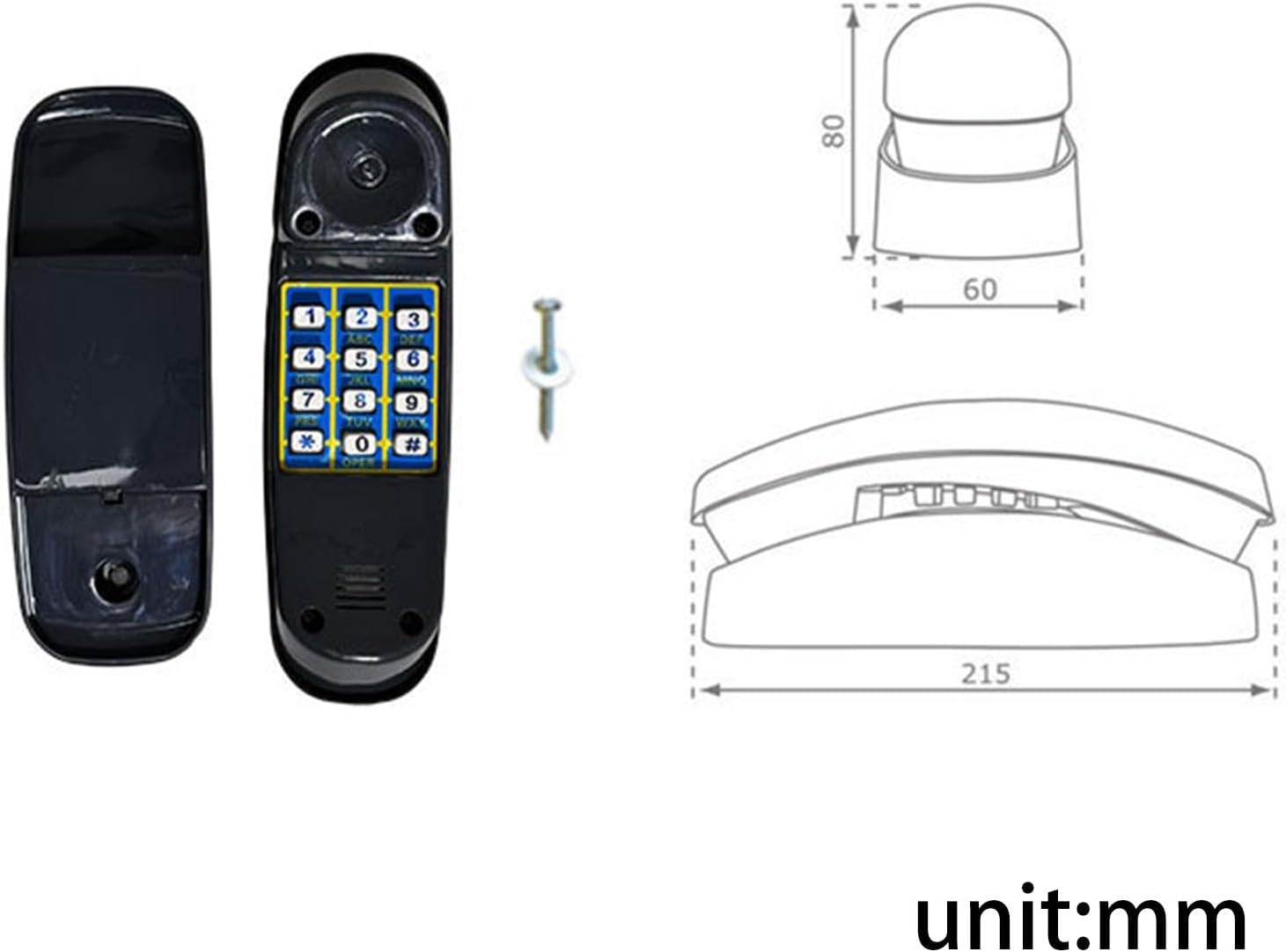 Toy Phone for Kids Swing Set Phone with Numeric Key Outdoor Interactive Pretend Phones Creative Education for Children