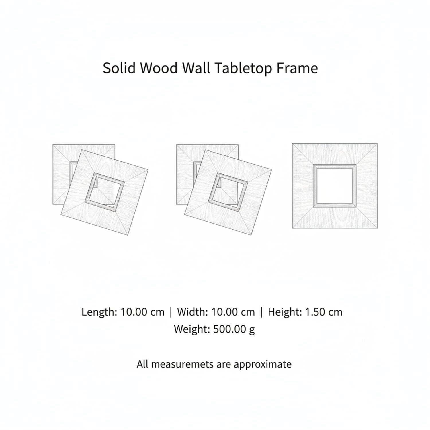 Cornice in Legno
