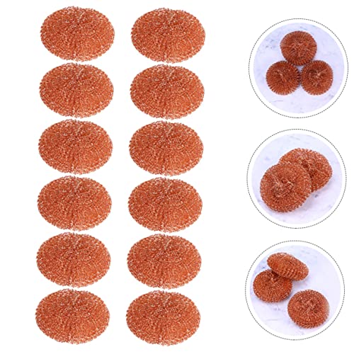 Angoily 36 Peças De Ferramentas De Latão Tipo Lavagem De Fio Almofadas De Ponta De Limpeza Fio Tipo