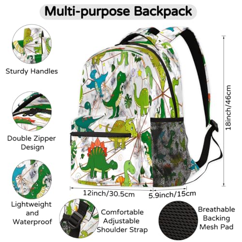 Sac à dos marbre Large pour ordinateur portable d'école et voyage mixte - 2
