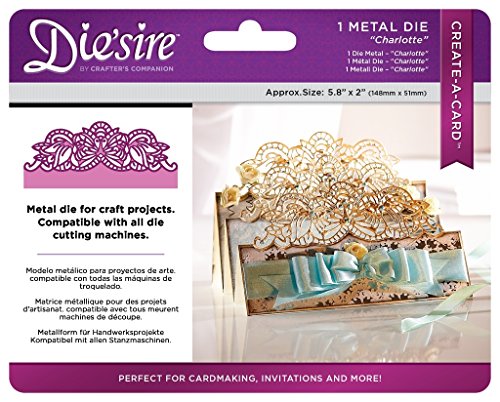 Die die' Sire create a card Lace die + Emboss