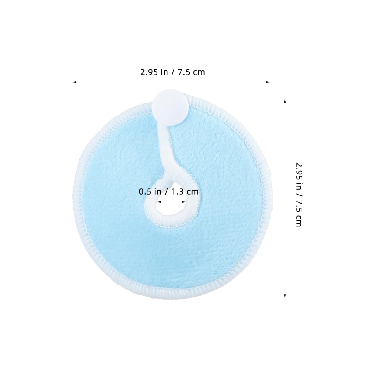 Healifty G-FormröHrchenpolster 28 StüCk Weiche Abdominalpolster FüR Tube Pads Mit Bambusfaser Weich Hautfreundlich Wiederverwendbar Zur Schonenden Fixierung Von ErnäHrungssonden