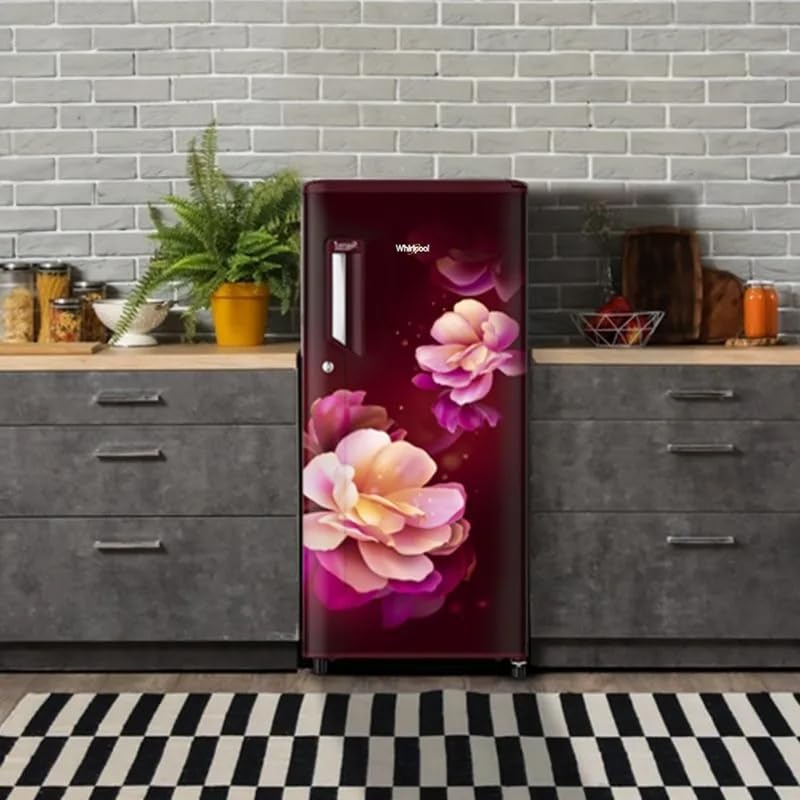 Image of Whirlpool Refrigerator Icemagic Powercool 184L 1 Star Single Door Refrigerator - Rosely