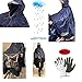 COMPATIBLE AVEC SMARTGYRO MANTEAU PONCHO IMPERMÉABLE COUVERTURE ANTI-VENT POUR SCOOTER VUS MOTORINO MOTO MONOLET TAILLE UNIQUE UNIVERSEL