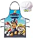 Mgs33 Tablier Enfant + Chapeau de Chef (Pw19732) Brigade Canine, Motif Garçon pour Enfant, Tablier de Cuisine pour Enfants Tabliers Enfants