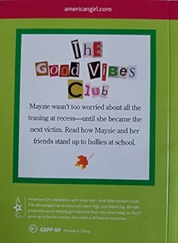 Paperback The Good Vibes Club (American Girl) Book