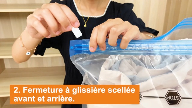 Sac Vetement sous Vide Aspirateur Housse sous Vide Sacs de Compression