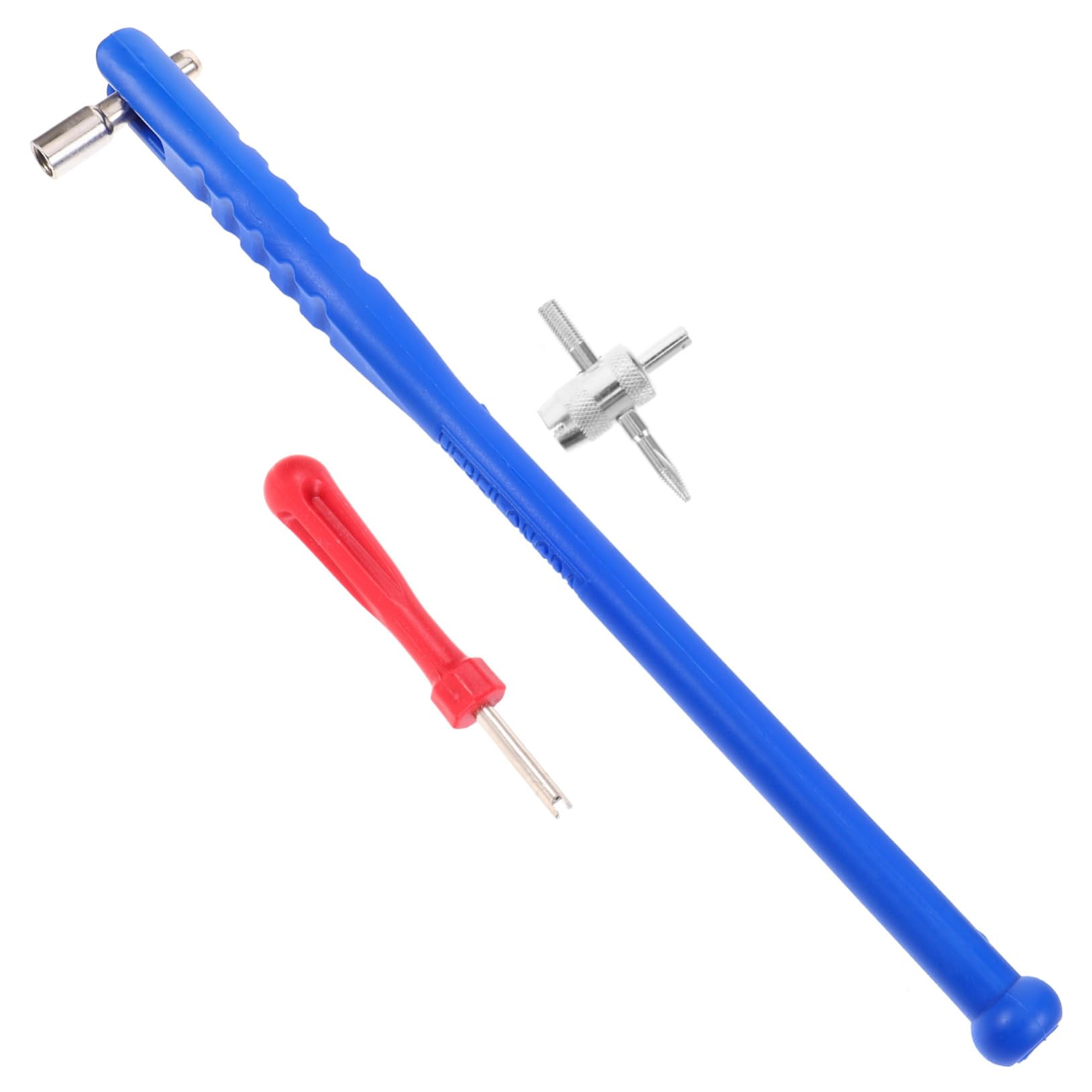 5 Ensembles Tir de noyau de soupape valve de pneu outil de pneu de vélo outil d'installation de la tige de soupape installateur d'extracteur de tige de valve Plastique