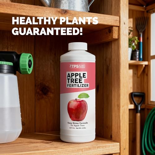 Image of Apple Tree Fertilizer - Liquid Plant Food for Bigger Harvests, Stronger Roots & Healthy Growth, 8 oz