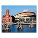 Lais Puzzle Edificio Pierhead e Centro del Millennio Cardiff bay 40 Pezzi
