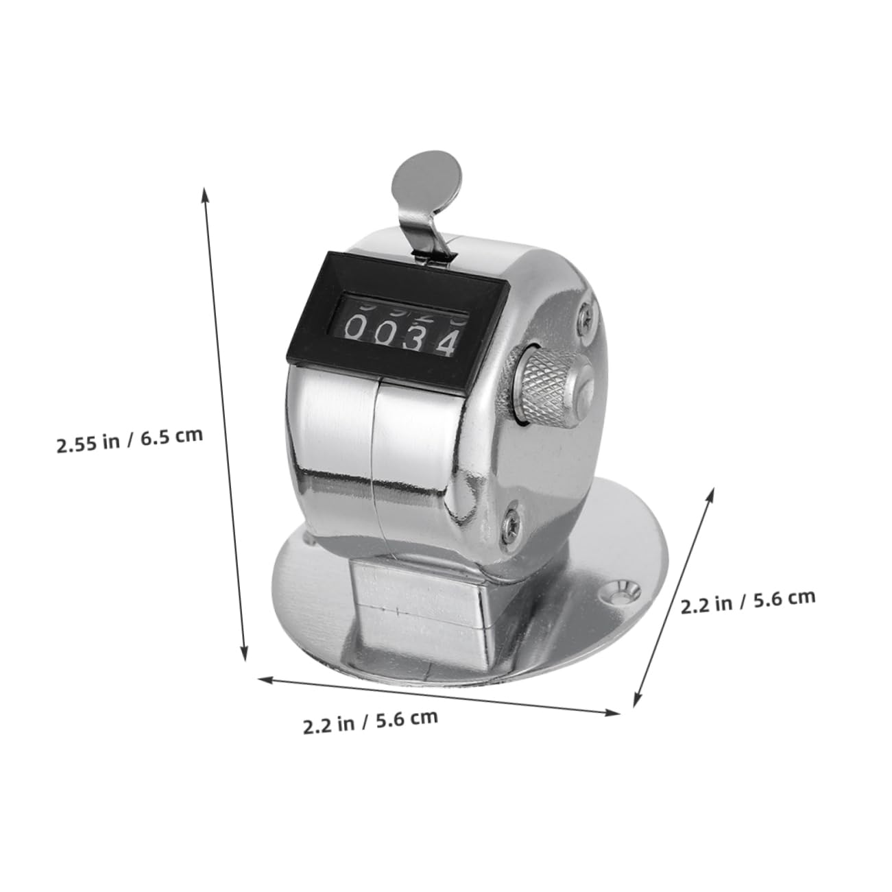 BESPORTBLE Mechanical Counter Clicker 3pcs Digital Tally Clicker for Warehouse Event Golf Sports Counting Tool