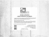 Gesso Lipolitico Argila Branca e Dolomita