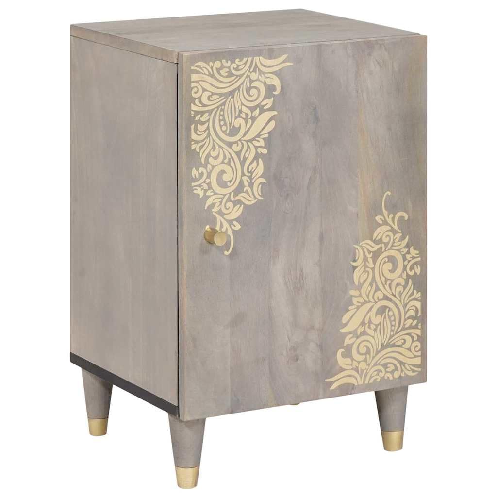 Gabinete de baño de madera de mango gris, 38 x 33 x 58 cm, almacenamiento pequeño para salas de baño compactas, diseño moderno con puerta única, fácil montaje