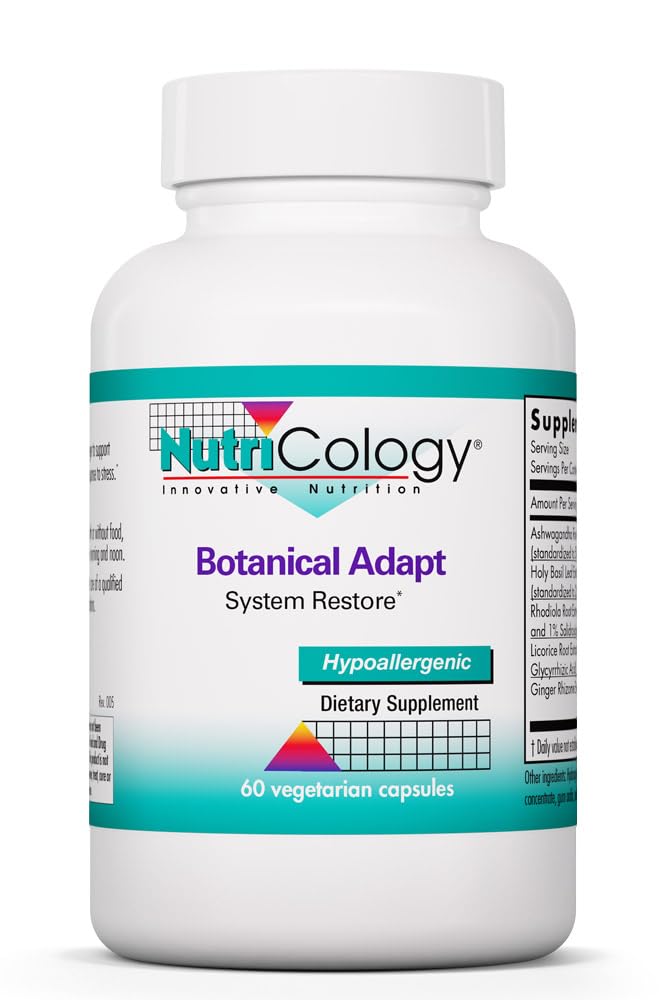 Allergy Research Group NutriCology Botanical Adapt Adaptogen, 60 Capsules