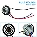 MASO 2pcs 1157 Casquillo de bombilla BAY15D soporte de lámpara P21/5W adaptador...