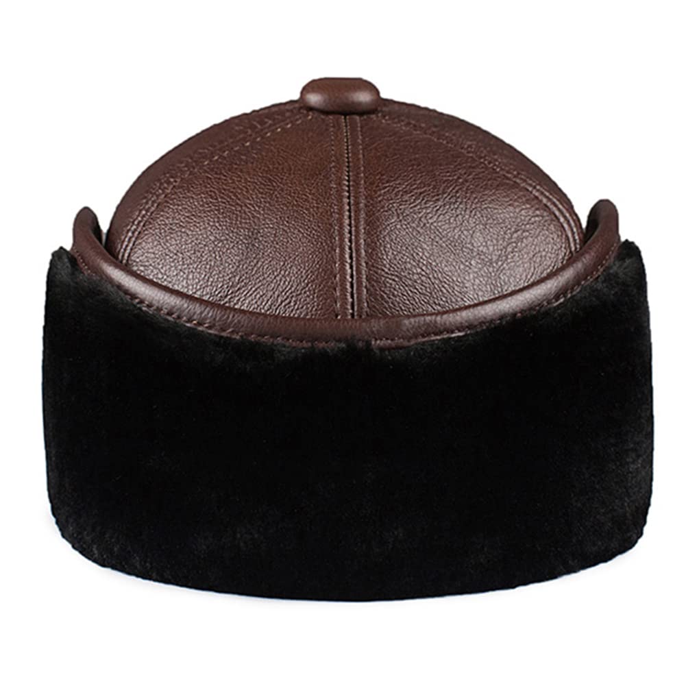 Sombrero de Caza de Invierno para Hombre y Mujer Gorra de béisbol con Visera Sombrero con orejera cálido Sombrero de trampero de esquí al Aire Libre