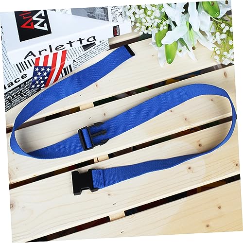BESPORTBLE 2sets Lightweight Canvas Belt Easy-adjust Plastic Buckle Stylish Breathable for Unisex Casual Wear 2pcs*2 Random2