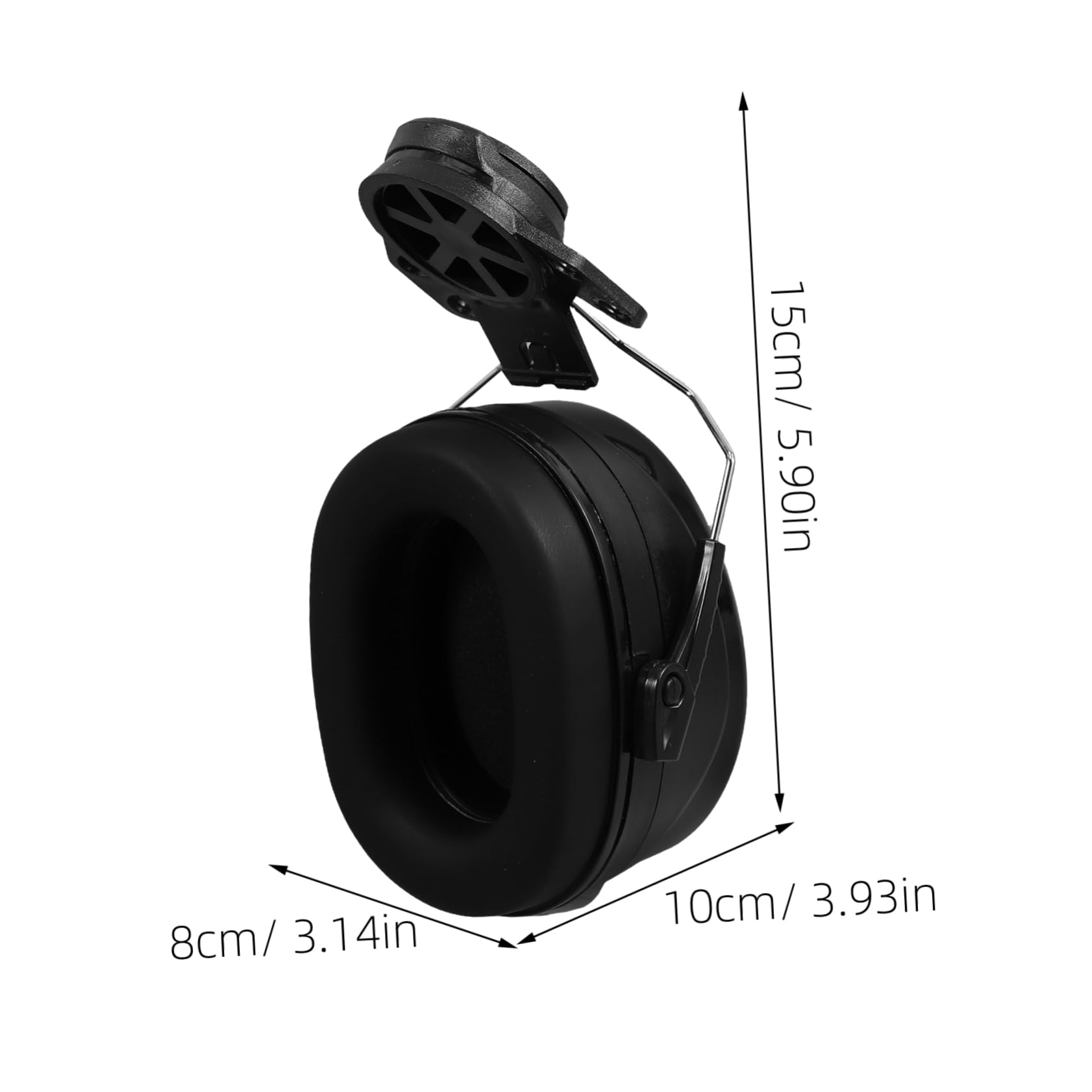 SOLUSTRE Safety Ear Muffs For Construction Helmets Noise Reduction Headphones For Industrial Hearing Protection Comfortable Fit Suitable For Adults And Kids