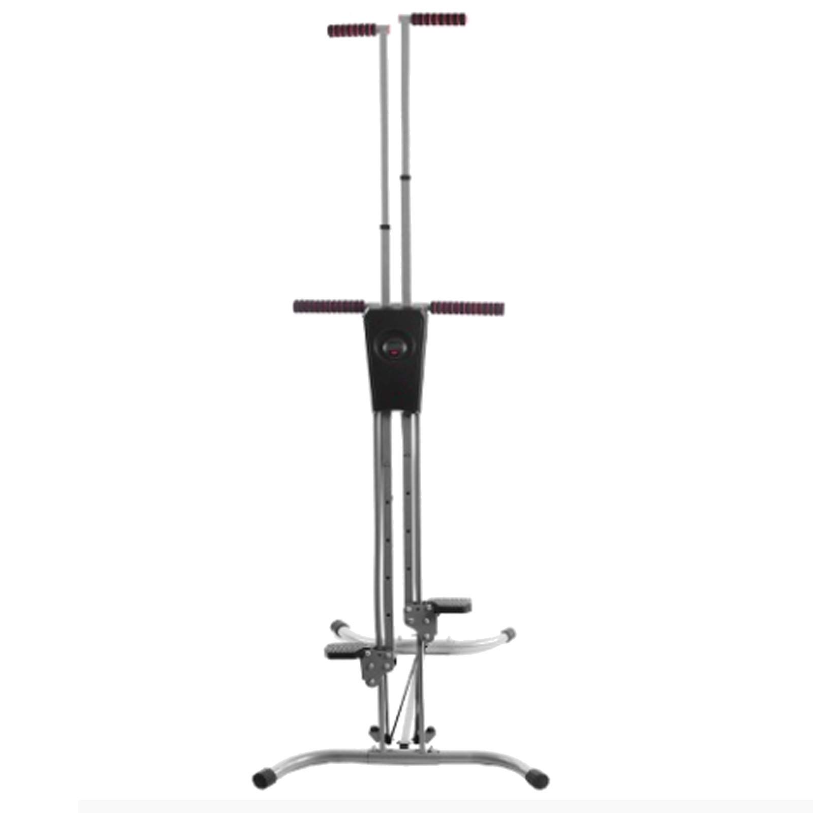 Máquina escaladora, máquina de Escalada Plegable para Ejercicios de Gimnasio en casa, máquina de Ejercicios para Interiores, Paso a Paso de Fitness para Cardio de Cuerpo Entero, Ajuste de 5 velocida
