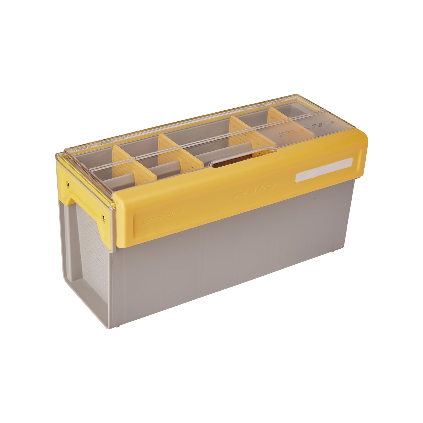 Plano Edge Master Spinnerbait Tackle Storage Tackle Organization with Rust Prevention, Clear/Yellow