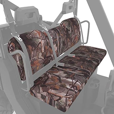 KEMIMOTO Seat Covers, Hunting Camo UTV Seat Cover Set Compatible with Polaris Ranger XP 1000/ Crew XP 1000 2018-2022 2023 Full-Size Split Bench Seat Covers (Crew Fits Front Seat Only) Cover