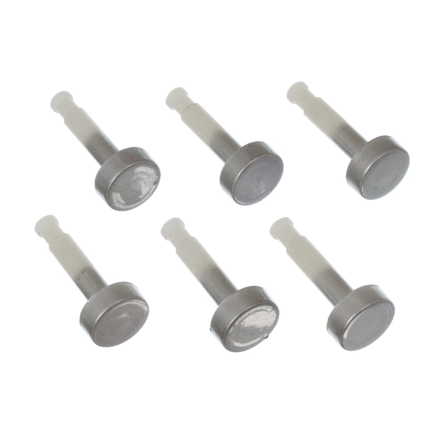 Paxanpax PCK1236 Silver Stainless Steel Oven Clock Timer Knob Buttons (Pack of 6)