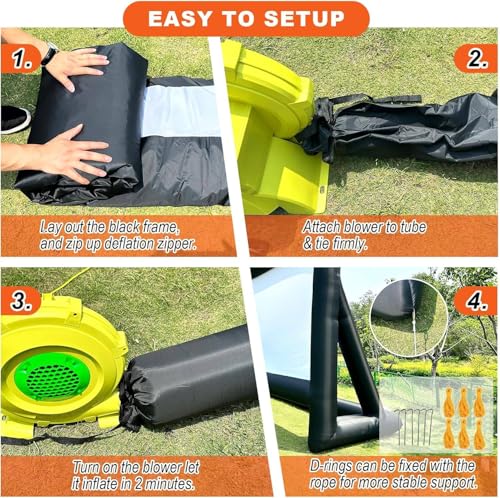 Pantalla Inflable Para Proyecto Exterior 14ft miniatura 7