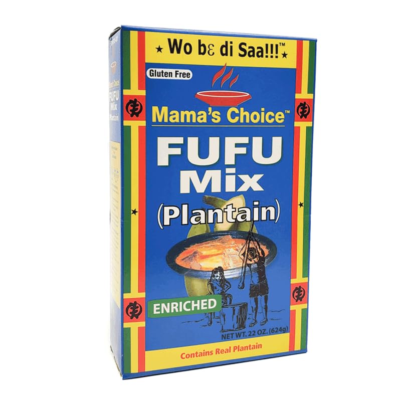 Mama's Choice Fufu Mix Plantain 624g