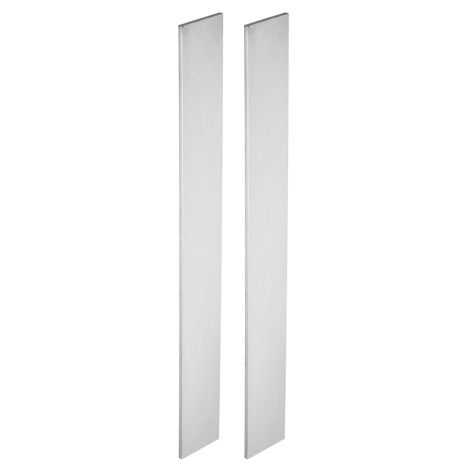 PATIKIL 2er-Pack 15N20-Stahl für die Messerherstellung, 12" x 1 1/2" x 1/8" Stahlblech für DIY-Blankblech, professionelle und Hobbynutzung