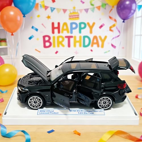Auto a escala 1:24 BMW X5M metal con luz y sonido miniatura 6