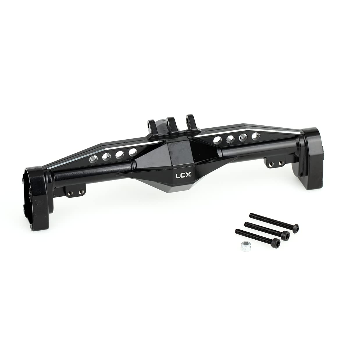 LCX Racing 1/10th RC Crawler Car CNC Machined Rear Axle Housing for Axial SCX10 III SCX10.3 AXI03007, Upgrades Parts Accessories