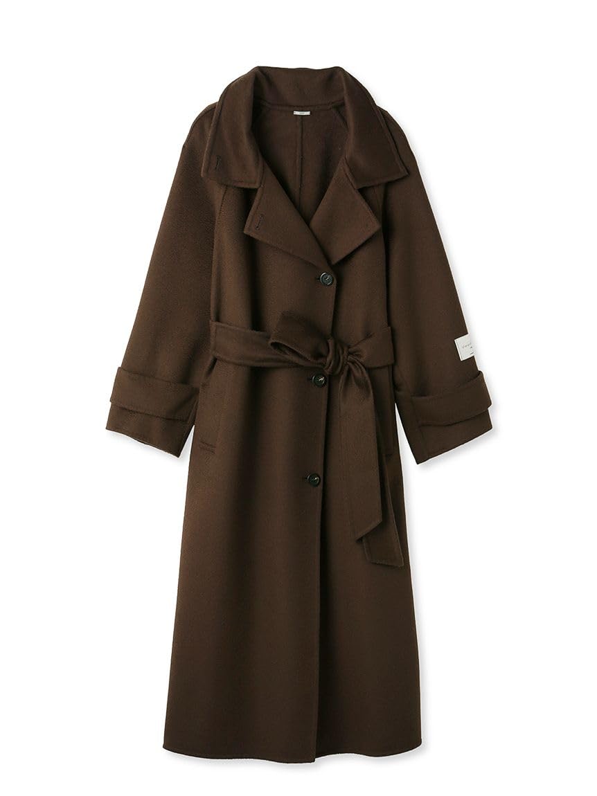 Amazon.co.jp: ウロコカシミヤロングコート : ファッション